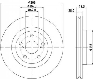 Автозапчастина HELLA 8DD355135241 (фото 1)