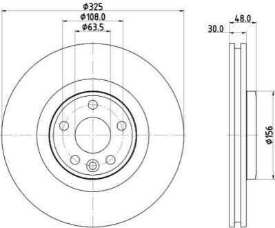 Автозапчастина HELLA 8DD355135261 (фото 1)