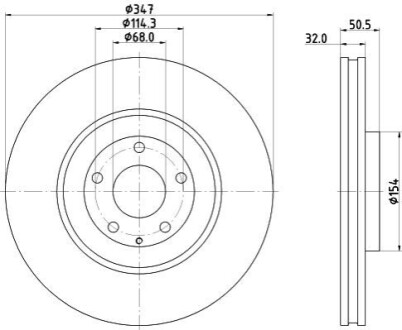 Автозапчастина HELLA 8DD355135271