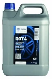 Гальмівна рідина DOT4 (5L) HELLA 8DF355360-031 Купити в Україні
