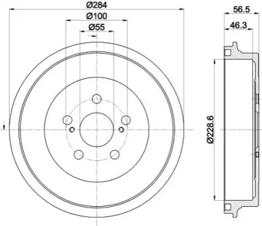 Автозапчасть HELLA 8DT355303091