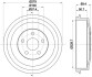 Автозапчастина HELLA 8DT355303101 (фото 1)