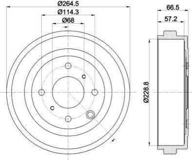 Автозапчастина HELLA 8DT355303231