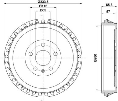 Автозапчастина HELLA 8DT355303491