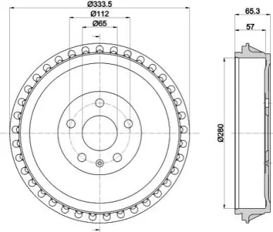 Автозапчасть HELLA 8DT355303491