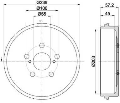 Автозапчастина HELLA 8DT355303531