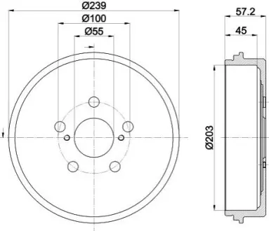 Автозапчастина HELLA 8DT355303531