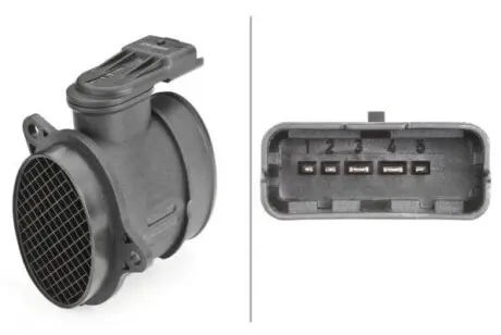 Витратомір повітря (5 pin, модуль) VOLVO C30, S40 II, V50 CITROEN BERLINGO, BERLINGO MULTISPACE, C2, C3 I, C3 II, C3 PICASSO, C4, C4 GRAND PICASSO I, C4 I, C4 PICASSO I, C5 II 1.6D/2.0D 10.03 HELLA 8ET009142541 Купити в Україні