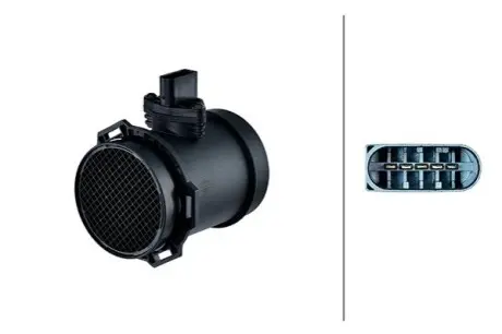 Витратомір повітря (5 pin, модуль) BMW 5 (E39), 7 (E38), X5 (E53) LAND ROVER RANGE ROVER III 4.4/4.6 02.96-08.12 HELLA 8ET358095901