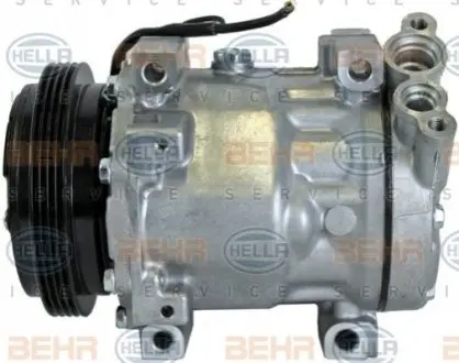 Компресор, система кондиціонування повітря HELLA 8FK 351 126-901 Купити в Україні