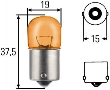 Лампа накала HELLA 8GA002071051