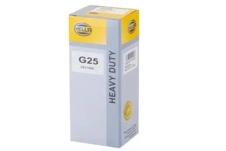 Автолампа Behr Hella Heavy Duty R18W BA15s 18 W прозрачная HELLA 8GA002072241
