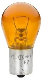 PY21W 12V21W Автолампа жовта LONG LIFE UP TO 3x LONGER LIFETIME (блістер 2 шт) HELLA 8GA 006 841-133