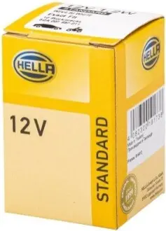 Фонарь накала, освещение щитка приборов. HELLA 8GA007997011 Купить в Украине