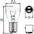 P21/5W 12V 5W Автолампа LONG LIFE UP TO 3x LONGER LIFETIME (блистер 2 шт)) HELLA (8GD 002 078-173) изображение 3