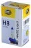 Фото H8 12V 35W Лампа розжарювання WHITE LIGHT UP TO 300h, UP TO 4200 KELVIN HELLA (8GH 223 498-141) зображення 2
