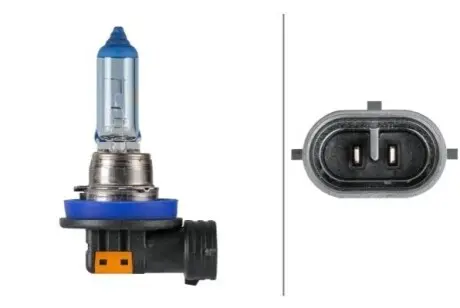 H8 12V 35W Лампа розжарювання WHITE LIGHT UP TO 300h, UP TO 4200 KELVIN HELLA 8GH 223 498-141 Купити в Україні