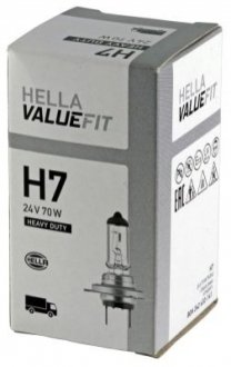 Лампа 24V H7 70W PX26d VALUEFIT HELLA 8GH 242 632-141 (фото 1)