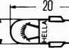Лампа 12V 2W BA 7s HELLA 8GP 002 066-121 (фото 2)