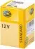 Фото Автолампа WY5W 12V 5W W2.1x9.5d (без цоколя, жовта) HELLA (8GP003594541) зображення 2