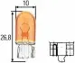 Фото Автолампа WY5W 12V 5W W2.1x9.5d (без цоколя, жовта) HELLA (8GP003594541) зображення 4
