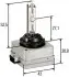 Фото Автолампа D1S 85V 35W PK32d-2 Xenon HID HELLA (8GS 009 028-111) зображення 5
