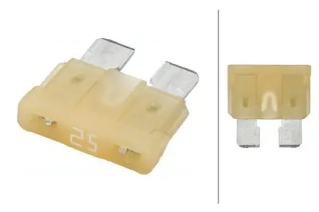 Запобіжник 25А (стандартний) HELLA 8JS711689002