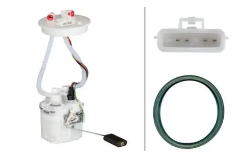 Електричний паливний насос (модуль) FORD FOCUS I, FOCUS II, MONDEO III, TOURNEO CONNECT, TRANSIT CONNECT JAGUAR X-TYPE I 1.4-2.1 10.98-12.13 HELLA 8TF 358 146-331 Купити в Україні