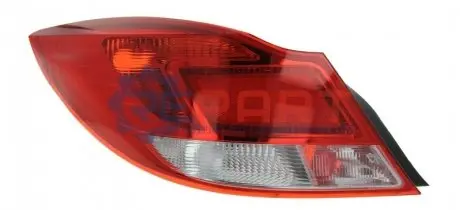Ліхтар задній Лів (P21W/R10W, колір повороту білий, колір скла червон, світло протитуманних фар) OPEL INSIGNIA A Хетчбек 07.08-05.13 HELLA 9EL176380091 Купити в Україні