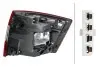 Ліхтар задній Лів (P21W, світло протитуманних фар, Верхн LED) SKODA OCTAVIA III Універсал 06.16-11.19 HELLA 9EL354848031 Купити в Україні