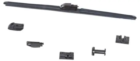 Щітка склоочисника безкаркасна передн (1шт) 550мм MERCEDES A (W168), C (CL203), C T-MODEL (S203), C T-MODEL (S205), C (W203), C (W205), CITAN MIXTO (DOUBLE CABIN), CITAN (MPV) 10.88 HELLA 9XW 358 053-221 Купити в Україні