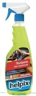 Полироль для пластика и винила Prof(Яблоко) (бутылка Helpix 4823075801411 Купить в Украине