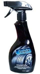 0,5л Professional очищувач-кондиціонер для шин (на водній основі)) Helpix 4823075801848PRO (фото 1)