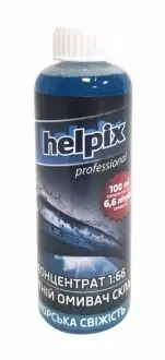 Омивач скла літній концентрат 1:6,6л 100ml море Helpix 4823075802852 Купити в Україні