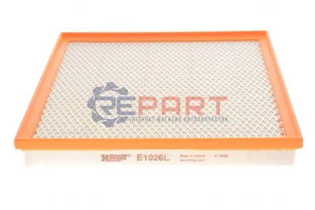 Фото Фільтр повітряний Chevrolet Cruze/Orlando 1.6/1.8 09-/Opel Astra J 1.4-1.6 16V 09-15 HENGST FILTER (E1026L) зображення 1