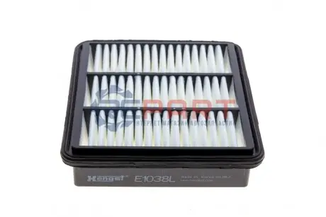 Фото Фільтр повітряний Hyundai Elantra/i30/Kia Cee'd 1.4-2.0D 05-12 HENGST FILTER (E1038L) зображення 1