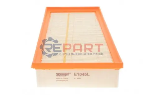 Фото Фільтр повітряний Nissan Qashqai 1.6/2.0/dCi/X-Trail 2.0 16V/dCi 07-14/Renault Koleos 2.0dCi 08- HENGST FILTER (E1045L) зображення 1