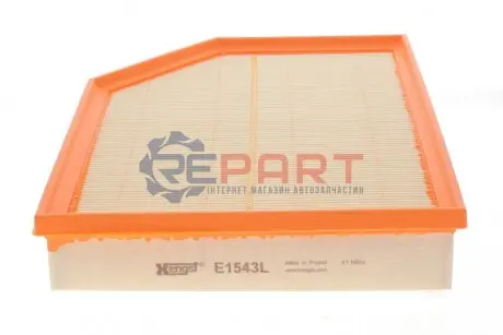 Фото Фільтр повітряний Volvo S60/V60/S90/V90/XC60/XC90 2.0 B3-B6 Mild-Hybrid/T4-T8 16- HENGST FILTER (E1543L) зображення 1