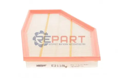 Фото 1 — Фільтр повітряний BMW 7 (G11)/M5 (G30) 15- (N63B) (L) HENGST FILTER (E2118L) Фото Фільтр повітряний BMW 7 (G11)/M5 (G30) 15- (N63B) (L) HENGST FILTER (E2118L) зображення 1