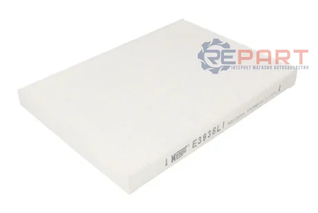 Фільтр салону RVI C, K, T VOLVO FH, FH II, FH III, FH16 II, FH16 III, FM II, FM III, FMX, FMX II, FMX III 09.05 HENGST FILTER E3938LI