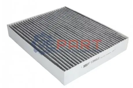 Фото 1 — Фільтр салону Ford Focus/Kuga/Explorer 18-/Ranger 22-/Mustang Mach-E 20- HENGST FILTER (E3992LC) Фото Фільтр салону Ford Focus/Kuga/Explorer 18-/Ranger 22-/Mustang Mach-E 20- HENGST FILTER (E3992LC) зображення 1