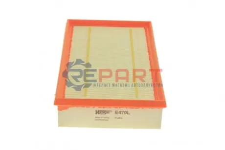 Фото Фільтр повітряний Ford Transit 2.0DI/2.3 16V/2.4DI/TDCi 00-06/2.2-2.4TDCi 06-16/2.2TDCi 13-16 HENGST FILTER (E470L) зображення 1