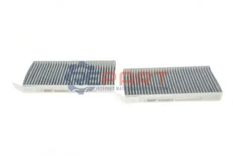 Фото Фільтр салону Renault Laguna III 07- (вугільний) (к-кт 2 шт.) HENGST FILTER (E4920LC2) зображення 1