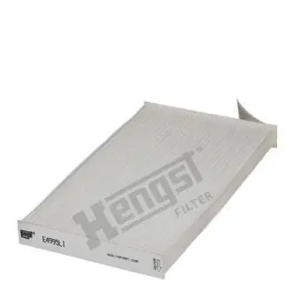 Фільтр салону Nissan Juke/Leaf 10- (259x148x25) HENGST FILTER E4995LI Купити в Україні