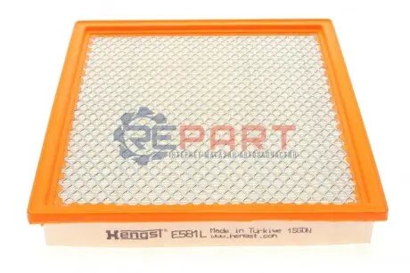 Фото 1 — Фільтр повітряний Jeep Cherokee 2.5TD-5.9i 91-05/Nissan Pathfinder 4.0 05-/Infiniti QX56 5.6 03-09 HENGST FILTER (E581L) Фото Фільтр повітряний Jeep Cherokee 2.5TD-5.9i 91-05/Nissan Pathfinder 4.0 05-/Infiniti QX56 5.6 03-09 HENGST FILTER (E581L) зображення 1
