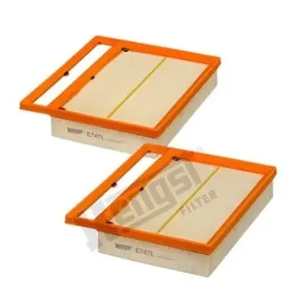 Фото Фільтр повітряний MB S-class (W220/W221) 02-13 HENGST FILTER (E747L2) зображення 1