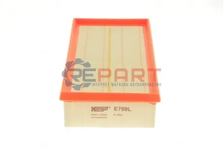 Фото Фільтр повітряний Nissan Cube/Juke/Micra/Note/NV200/Renault Clio/Modus 1.2-2.0 03- HENGST FILTER (E769L) зображення 1