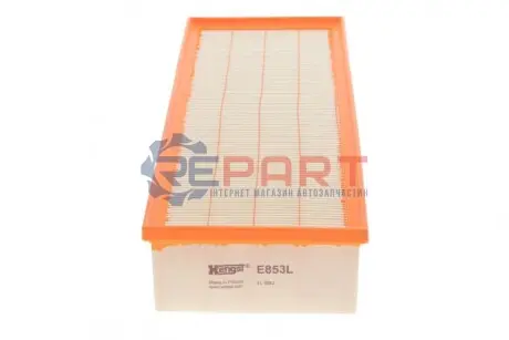 Фото Фільтр повітряний Citroen C8 2.0-2.2HDi/Jumpy/Peugeot Expert 2.0HDi/Fiat Scudo 2.0D 06- (з поролоном) HENGST FILTER (E853L) зображення 1