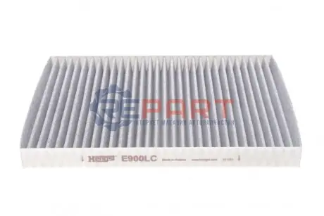 Фільтр салону VW Golf IV/Skoda Octavia/Audi A3 1.0-3.2 92-10 (вугільний) HENGST FILTER E900LC Купити в Україні