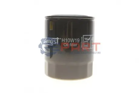 Фото 1 — Фильтр масла HENGST FILTER (H10W19) Фото Фильтр масла HENGST FILTER (H10W19) изображение 1